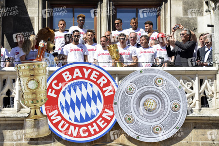 DFB-Pokalfeier des FC Bayern München