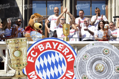 DFB-Pokalfeier des FC Bayern München