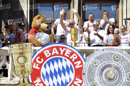 DFB-Pokalfeier des FC Bayern München