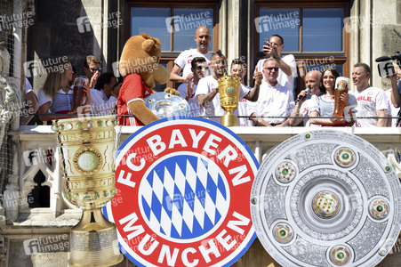 DFB-Pokalfeier des FC Bayern München