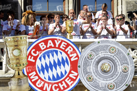 DFB-Pokalfeier des FC Bayern München
