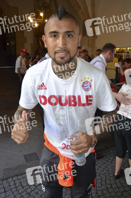 DFB-Pokalfeier des FC Bayern München