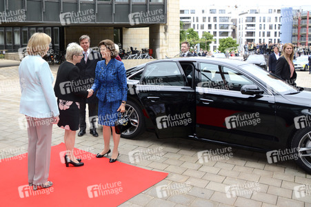 Königin Silvia von Schweden in Düsseldorf