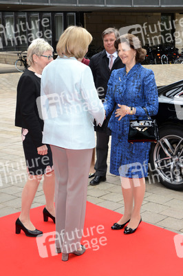 Königin Silvia von Schweden in Düsseldorf