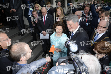 Königin Silvia von Schweden in Mönchengladbach