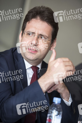 Pressekonferenz mit Matthias Fekl in Hongkong