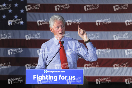Wahlkampfrede von Bill Clinton in Edison