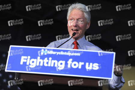 Wahlkampfrede von Bill Clinton in Edison
