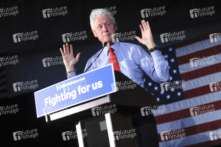 Wahlkampfrede von Bill Clinton in Edison