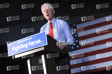 Wahlkampfrede von Bill Clinton in Edison