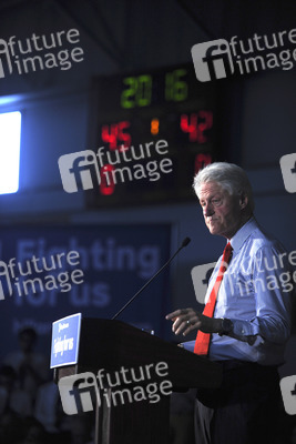 Wahlkampfrede von Bill Clinton in Edison