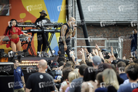 Flo Rida in der ABC-Show 'Good Morning America' in New York