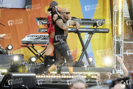 Flo Rida in der ABC-Show 'Good Morning America' in New York
