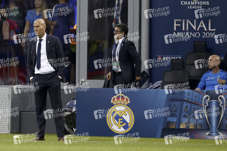 UEFA Champions League Final Match Real Madrid vs Atlético Madrid in Mailand