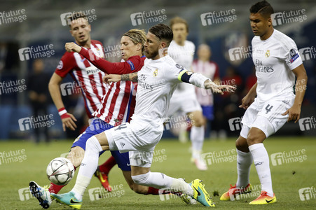 UEFA Champions League Final Match Real Madrid vs Atlético Madrid in Mailand