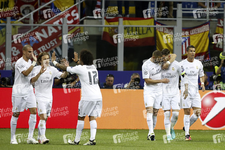 UEFA Champions League Final Match Real Madrid vs Atlético Madrid in Mailand