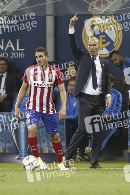 UEFA Champions League Final Match Real Madrid vs Atlético Madrid in Mailand