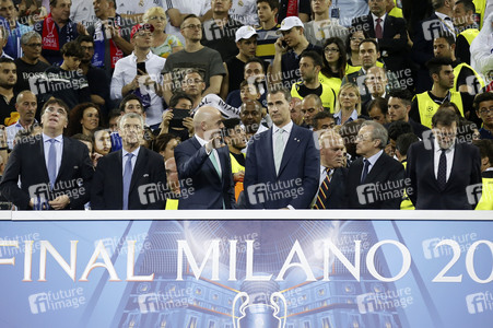 UEFA Champions League Final Match Real Madrid vs Atlético Madrid in Mailand