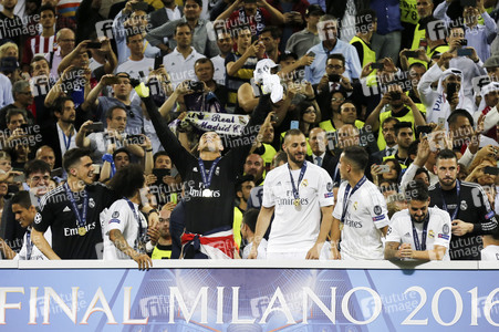 UEFA Champions League Final Match Real Madrid vs Atlético Madrid in Mailand
