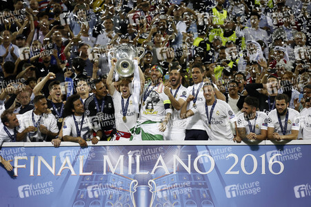 UEFA Champions League Final Match Real Madrid vs Atlético Madrid in Mailand