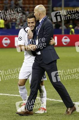 UEFA Champions League Final Match Real Madrid vs Atlético Madrid in Mailand
