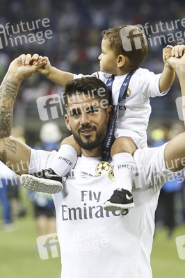 UEFA Champions League Final Match Real Madrid vs Atlético Madrid in Mailand