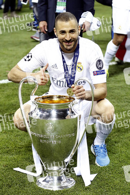 UEFA Champions League Final Match Real Madrid vs Atlético Madrid in Mailand
