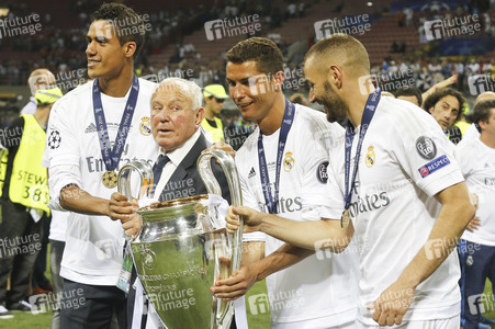 UEFA Champions League Final Match Real Madrid vs Atlético Madrid in Mailand
