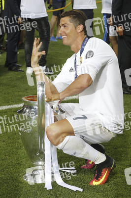 UEFA Champions League Final Match Real Madrid vs Atlético Madrid in Mailand