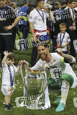 UEFA Champions League Final Match Real Madrid vs Atlético Madrid in Mailand