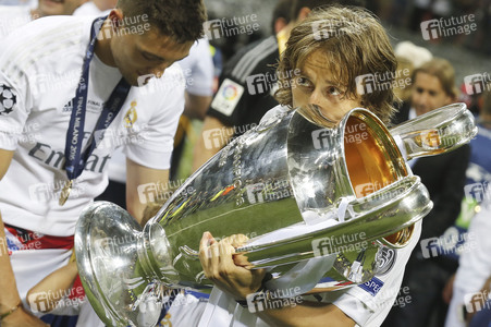 UEFA Champions League Final Match Real Madrid vs Atlético Madrid in Mailand