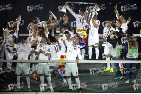 Real Madrid UEFA Champions League Siegesfeierin Madrid