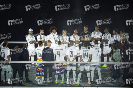 Real Madrid UEFA Champions League Siegesfeierin Madrid