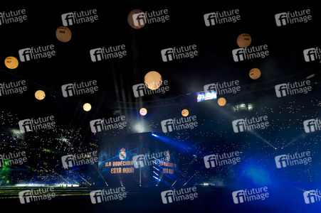 Real Madrid UEFA Champions League Siegesfeierin Madrid