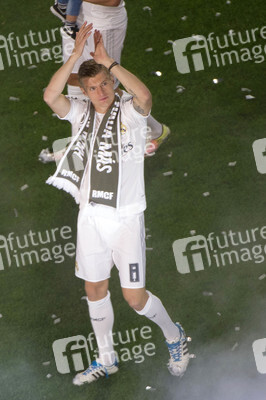 Real Madrid UEFA Champions League Siegesfeierin Madrid
