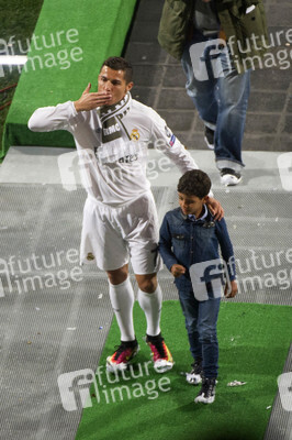 Real Madrid UEFA Champions League Siegesfeierin Madrid