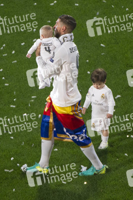Real Madrid UEFA Champions League Siegesfeierin Madrid