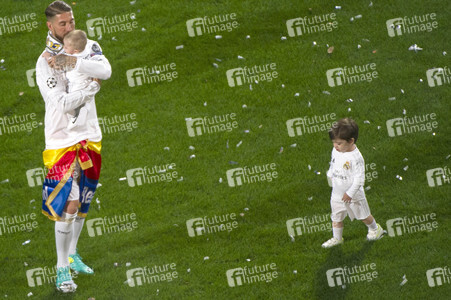 Real Madrid UEFA Champions League Siegesfeierin Madrid