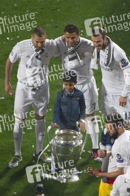 Real Madrid UEFA Champions League Siegesfeierin Madrid