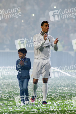 Real Madrid UEFA Champions League Siegesfeierin Madrid