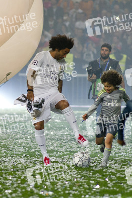 Real Madrid UEFA Champions League Siegesfeierin Madrid