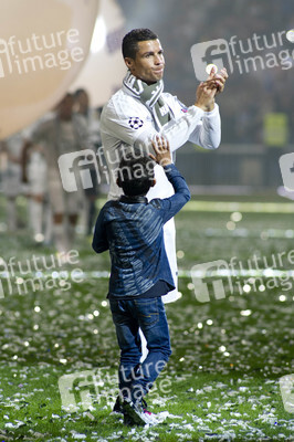 Real Madrid UEFA Champions League Siegesfeierin Madrid