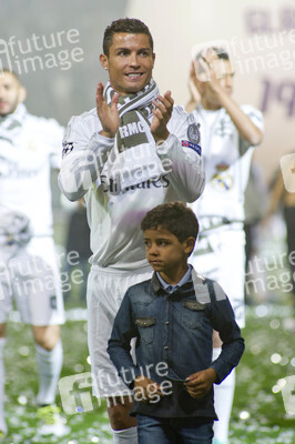 Real Madrid UEFA Champions League Siegesfeierin Madrid