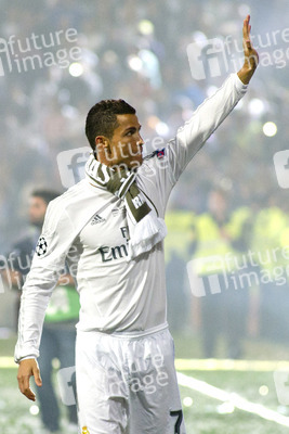 Real Madrid UEFA Champions League Siegesfeierin Madrid