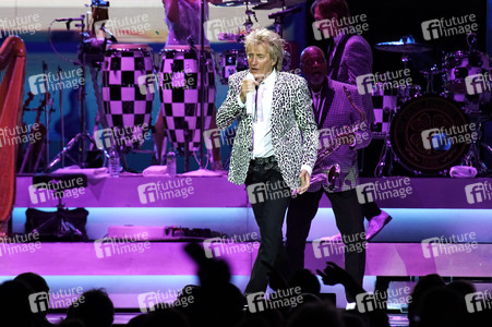 Konzert von Rod Stewart in Berlin