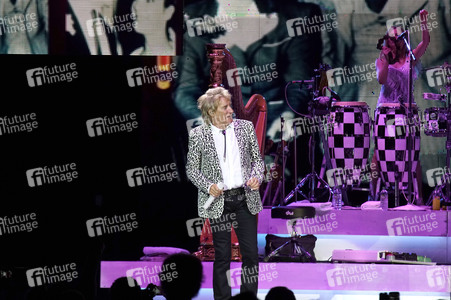 Konzert von Rod Stewart in Berlin