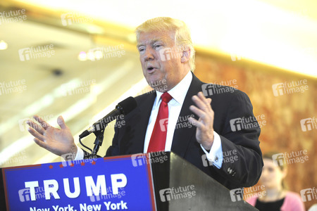 Donald Trump Pressekonferenz in New York