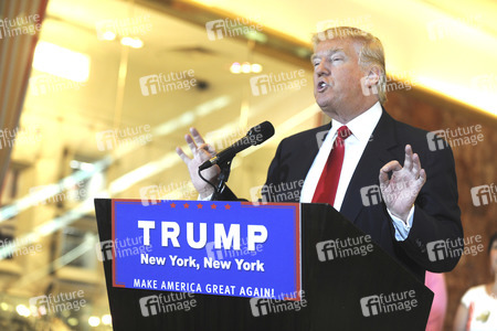 Donald Trump Pressekonferenz in New York