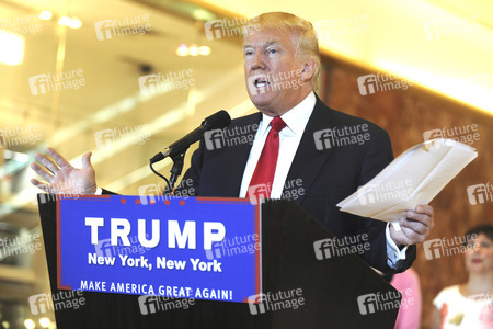 Donald Trump Pressekonferenz in New York