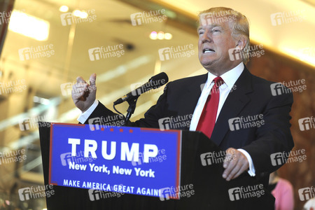 Donald Trump Pressekonferenz in New York